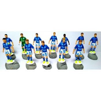 Subbuteo Andrew Table Soccer Schalke 04 2020-21 no bases no box only 12  figures